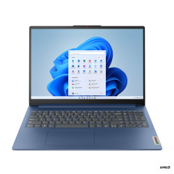 Kannettava tietokone Lenovo IdeaPad Slim 3 16ABR8, 16 WUXGA, AMD Ryzen 5, RAM 16GB, 512GB SSD, AMD Radeon Graphics, Windows 11 Home, Abyss Blue 82XR0093GE