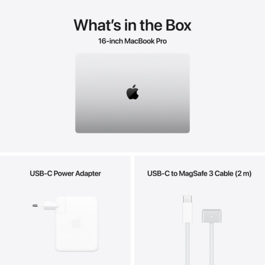 Kannettava Apple MacBook Pro 16" Apple M4 Max 14C CPU, 32C GPU/36GB/1TB SSD/Silver/INT MX2V3ZE/A