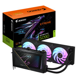 Gigabyte AORUS GeForce RTX 5090 XTREME WATERFORCE 32G | NVIDIA | 32 GB | GeForce RTX 5090 | GDDR7 | HDMI-portit 1 | PCI-E 5.0