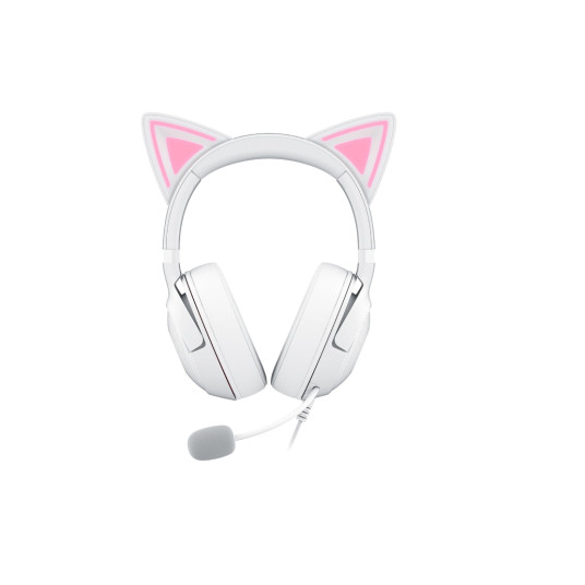 Razer Headset | Kraken Kitty V2 | Wired | Over-ear | Microphone | Noise canceling | White