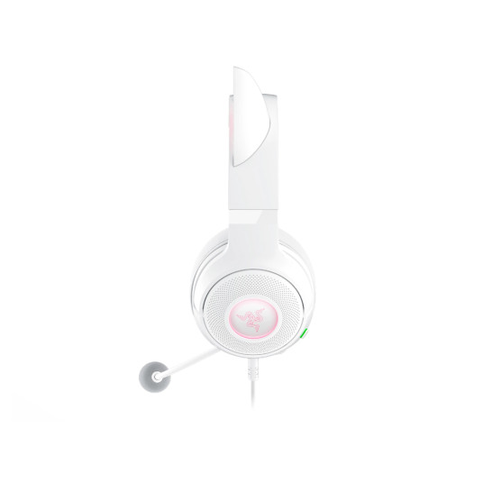 Razer Headset | Kraken Kitty V2 | Wired | Over-ear | Microphone | Noise canceling | White