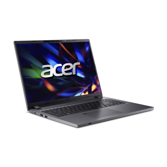 Kannettava tietokone Acer TravelMate TMP216-51-50XU Gray, 16 ", Intel Core i3, i5-1335U, 8 GB, SSD 256 GB, Intel Iris Xe Graphics, Windows 11 Pro NX.B17EL.004