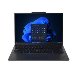 Kannettava tietokone Lenovo ThinkPad X1 Carbon Gen 12, AI-Powered Gaming PC, 14 WUXGA, Intel Core Ultra 7, RAM 32GB, 1TB SSD, Intel Graphics, Windows 11 Pro, Black 21KC0067PB
