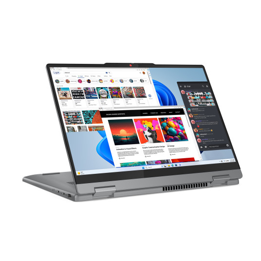 Lenovo IdeaPad 5 2-in-1 83DT001HGE - 14" WUXGA, Intel® Core™ 7 150U, 16 Gt RAM-muistia, 1 TtB SSD, Windows 11 Home