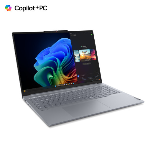 Kannettava tietokone Lenovo ThinkBook 16 G7 QOY, AI Copilot+ PC, 16 WUXGA, Snapdragon X Plus X1P-42-100, RAM 16GB, 512GB SSD, Qualcomm Adreno GPU, Windows 11 Pro, Luna Grey 21NH0005GE