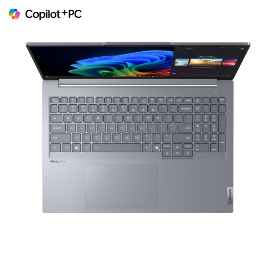 Kannettava tietokone Lenovo ThinkBook 16 G7 QOY, AI Copilot+ PC, 16 WUXGA, Snapdragon X Plus X1P-42-100, RAM 16GB, 512GB SSD, Qualcomm Adreno GPU, Windows 11 Pro, Luna Grey 21NH0005GE