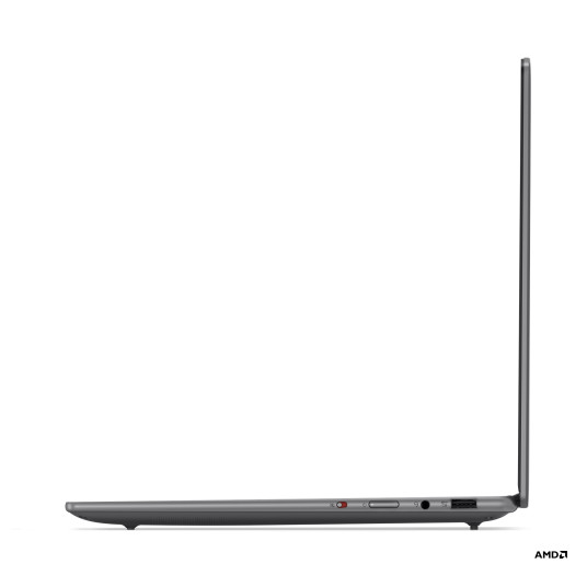 Kannettava tietokone Lenovo Yoga Pro 7 14ASP9, AI Copilot+ PC, 14 2.8K, AMD Ryzen AI 9, RAM 32GB, 1TB SSD, AMD Radeon 880M Graphics, Windows 11 Home, Luna Grey 83HN001DGE