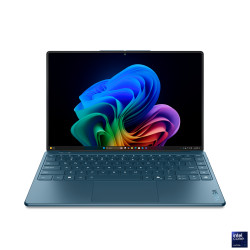 Kannettava tietokone Lenovo Yoga Slim 9 14ILL10, AI Copilot+ PC, 14 WQUXGA, Intel Core Ultra 7, RAM 32GB, 1TB SSD, Intel Arc Graphics, Windows 11 Home, Tidal Teal 83CX000WGE