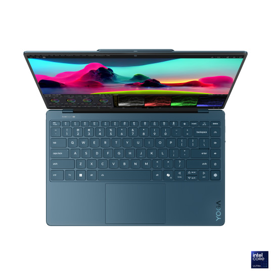 Kannettava tietokone Lenovo Yoga Slim 9 14ILL10, AI Copilot+ PC, 14 WQUXGA, Intel Core Ultra 7, RAM 32GB, 1TB SSD, Intel Arc Graphics, Windows 11 Home, Tidal Teal 83CX000WGE