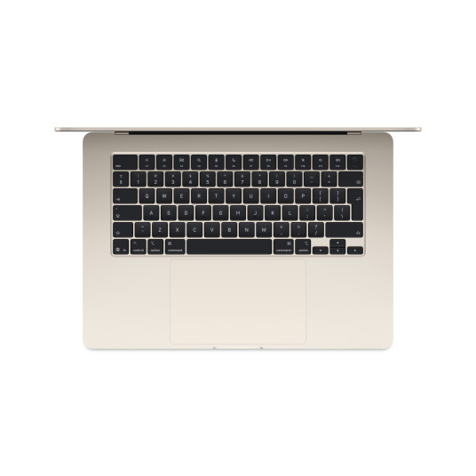 Kannettava Apple MacBook Air 15” Apple M4 10C CPU, 10C GPU/24GB/512GB SSD/Starlight/RUS MC6K4RU/A