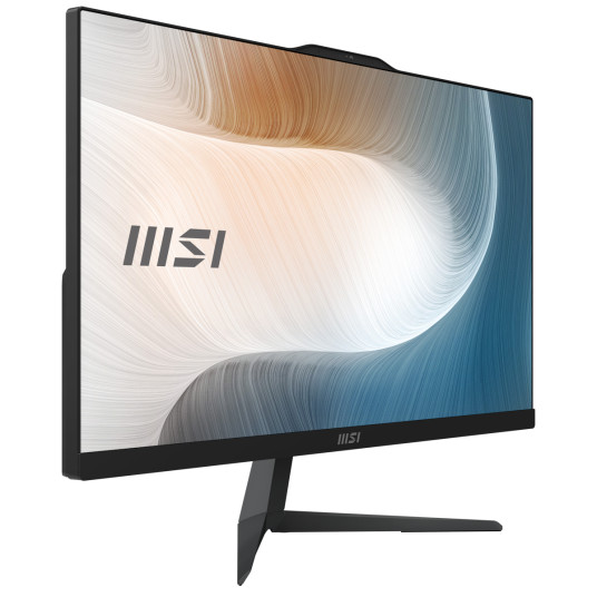 MSI Modern AM242 12M-1630DE All-in-One schwarz 23.8" (60,5cm) FHD Display, Intel Core i5-1235U, 16GB RAM, 512GB M.2 SSD, Intel Grafik, Windows 11 Pro