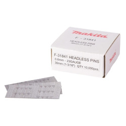 Naulat Makita P30, F-31841, 30 mm x 0,6 mm, Makita P30, F-31841, 30 mm x 0,6 mm