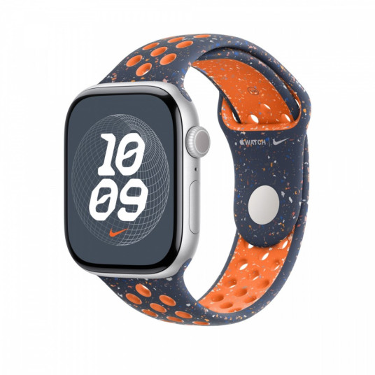 Sininen liekki Nike Sport Band 46 mm - M/L