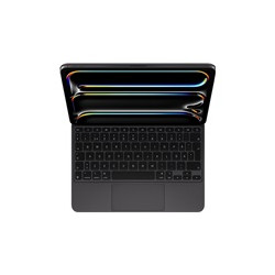 Apple Magic Keyboard 11" iPad Prolle (M4) -näppäimistö ja suoja, musta (MWR23)