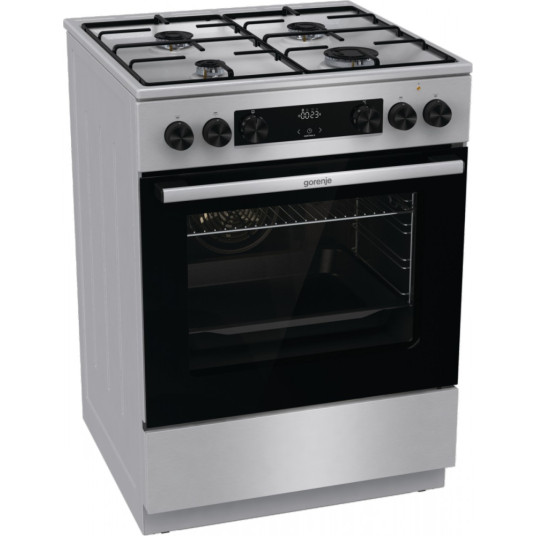 Kaasuliesi sähköuunilla Gorenje GKS6C70XJ