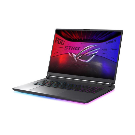 Kannettava tietokone ASUS ROG Strix G18 18 G815LW-S9106W, 18 WQXGA, Intel Core Ultra 9, RAM 16GB, 1TB SSD, NVIDIA GeForce RTX 5080, Windows 11 Home, Eclipse Grey 90NR0LC1-M004Z0
