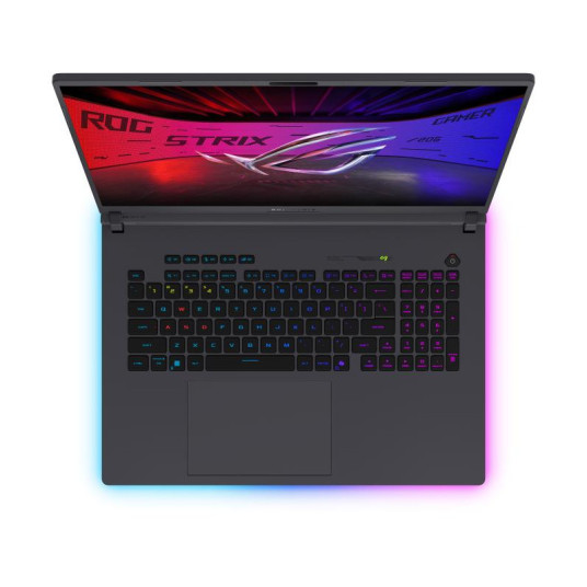 Kannettava tietokone ASUS ROG Strix G18 18 G815LW-S9106W, 18 WQXGA, Intel Core Ultra 9, RAM 16GB, 1TB SSD, NVIDIA GeForce RTX 5080, Windows 11 Home, Eclipse Grey 90NR0LC1-M004Z0