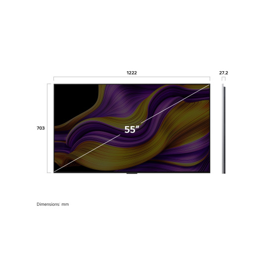 Televisio LG OLED55G51LW OLED 55" Smart