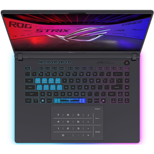 Kannettava tietokone ASUS ROG Strix G16 G615LW-S5075W, 16 WQXGA, Intel Core Ultra 9, RAM 16GB, 1TB SSD, NVIDIA GeForce RTX 5080, Windows 11 Home, Eclipse Grey 90NR0LG1-M002T0
