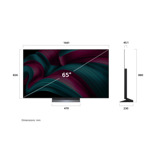 Televisio LG OLED65C51LA OLED 65" Smart