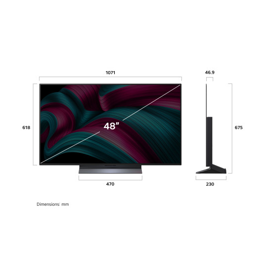 Televisio LG OLED48C51LA OLED 48" Smart