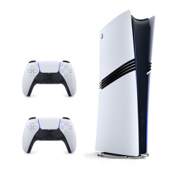 Pelikonsoli Sony Playstation 5 Pro (PS5 PRO) 2TB White + lisäohjain Sony DualSense PS5