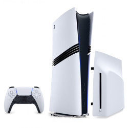 Pelikonsoli Sony Playstation 5 Pro (PS5 PRO) 2TB White + PS5 Disc drive