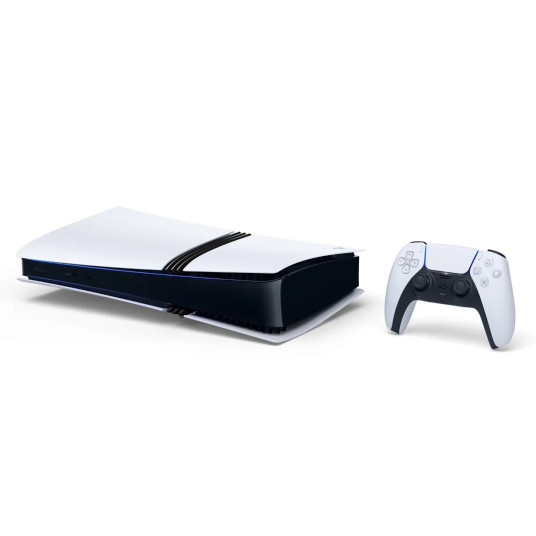 Pelikonsoli Sony Playstation 5 Pro (PS5 PRO) 2TB White + PS5 Disc drive