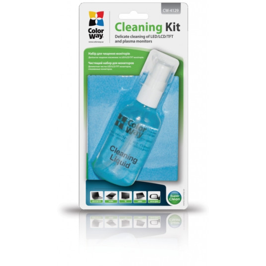 ColorWay Cleaning Kit 2 in 1, Näytön ja näytön puhdistus