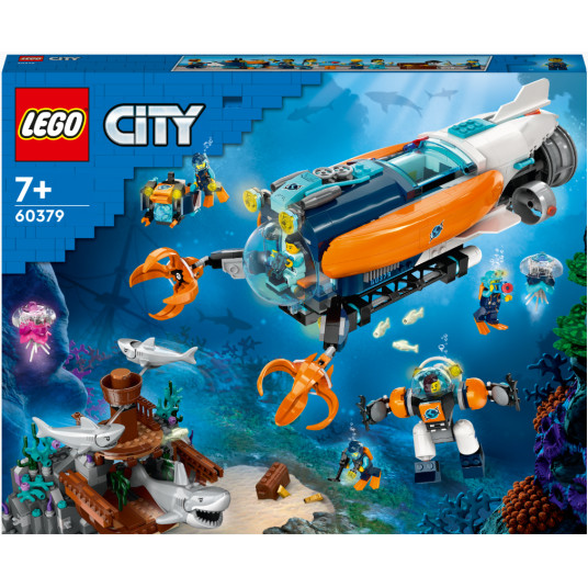 LEGO® 60379 CITY Explorer syvänmeren sukellusvene