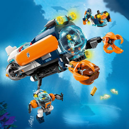 LEGO® 60379 CITY Explorer syvänmeren sukellusvene
