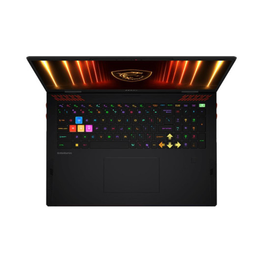 Kannettava tietokone MSI Raider 18 HX AI A2XWJG, 18 4K, Intel Core Ultra 9, RAM 64GB, 4TB SSD, NVIDIA GeForce RTX 5090, Windows 11 Home, Black RDR18HXAIA2XWJG-232NL
