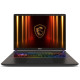 Kannettava tietokone MSI Vector 16 HX AI, 16 WQXGA, Intel Core Ultra 9, RAM 16GB, 1TB SSD, NVIDIA GeForce RTX 5080, Windows 11, Black, A2XWIG-209NL