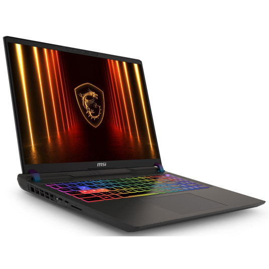 Kannettava tietokone MSI Vector 16 HX AI, 16 WQXGA, Intel Core Ultra 9, RAM 16GB, 1TB SSD, NVIDIA GeForce RTX 5080, Windows 11, Black, A2XWIG-209NL