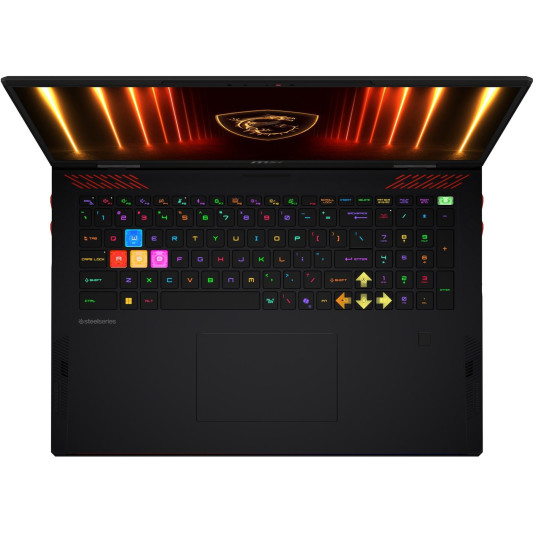 Kannettava tietokone MSI Raider 18 HX AI A2XWIG, 18 4K, Intel Core Ultra 9, RAM 64GB, 4TB SSD, NVIDIA GeForce RTX 5080, Windows 11 Home, Black RDR18HXAIA2XWIG-230NL