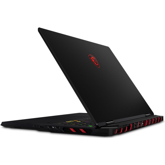 Kannettava tietokone MSI Raider 18 HX AI A2XWIG, 18 4K, Intel Core Ultra 9, RAM 64GB, 4TB SSD, NVIDIA GeForce RTX 5080, Windows 11 Home, Black RDR18HXAIA2XWIG-230NL
