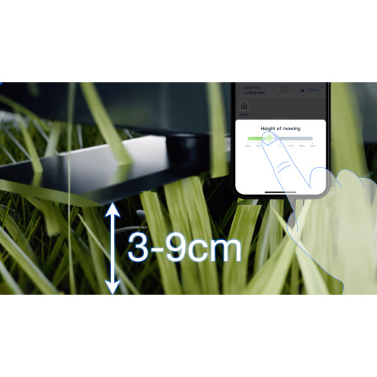 Ecovacs | Ruohonleikkuri | GOAT A3000 LiDAR | 5000 Ah