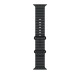 Apple Watch 49 mm musta Ocean-ranneke, mustatitaani