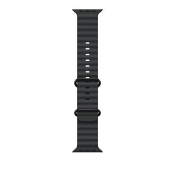 Apple Watch 49 mm musta Ocean-ranneke, mustatitaani