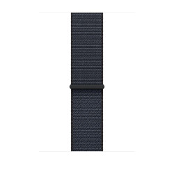 Apple Watch 46 mm musteenvärinen Sport Loop -ranneke
