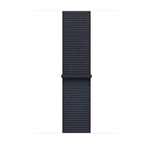 Apple Watch 46 mm musteenvärinen Sport Loop -ranneke
