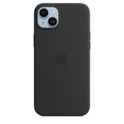 Apple iPhone 14 Plus silikonikuori MagSafella, keskiyö