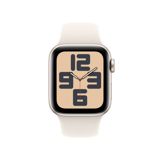 Apple Watch SE OLED 40 mm Digitaalinen 324 x 394 pikseliä Kosketusnäyttö Tan Wi-Fi GPS (Satelliitti)