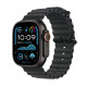 Apple Watch Ultra 2 OLED 49 mm Digitaalinen 410 x 502 pikseliä Kosketusnäyttö 4G Musta GPS (Satelliitti)