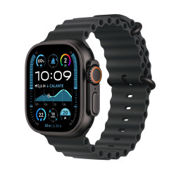 Apple Watch Ultra 2 OLED 49 mm Digitaalinen 410 x 502 pikseliä Kosketusnäyttö 4G Musta GPS (Satelliitti)
