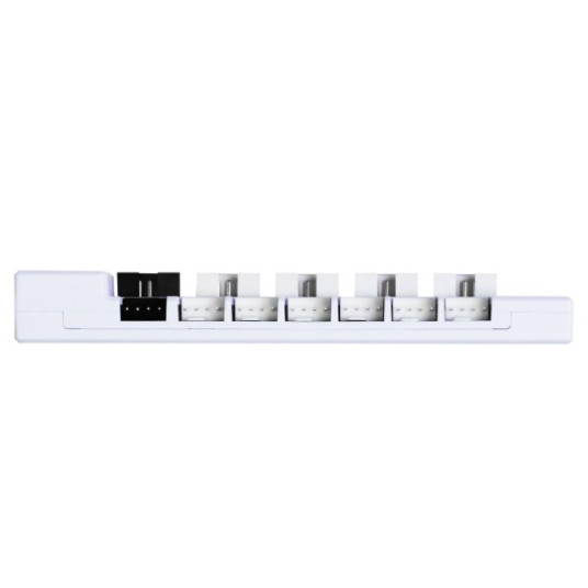 Lian Li EDGE HUB, 4x USB, 6x PWM - valkoinen