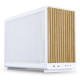 Lian Li DAN Cases A3-mATX Wood Edition PC Case, Micro-ATX - Beech, white