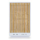 Lian Li DAN Cases A3-mATX Wood Edition PC Case, Micro-ATX - Beech, white