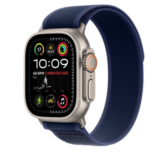 Apple MXTT3ZM/A Smart Wearable Accessory Group Sininen Nailon, polyesteri, elastaani, titaani.