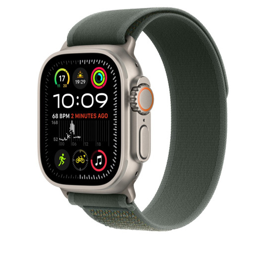 Apple MXTN3ZM/A Smart Wearable Accessory Group Vihreä Nailon, polyesteri, elastaani, titaani